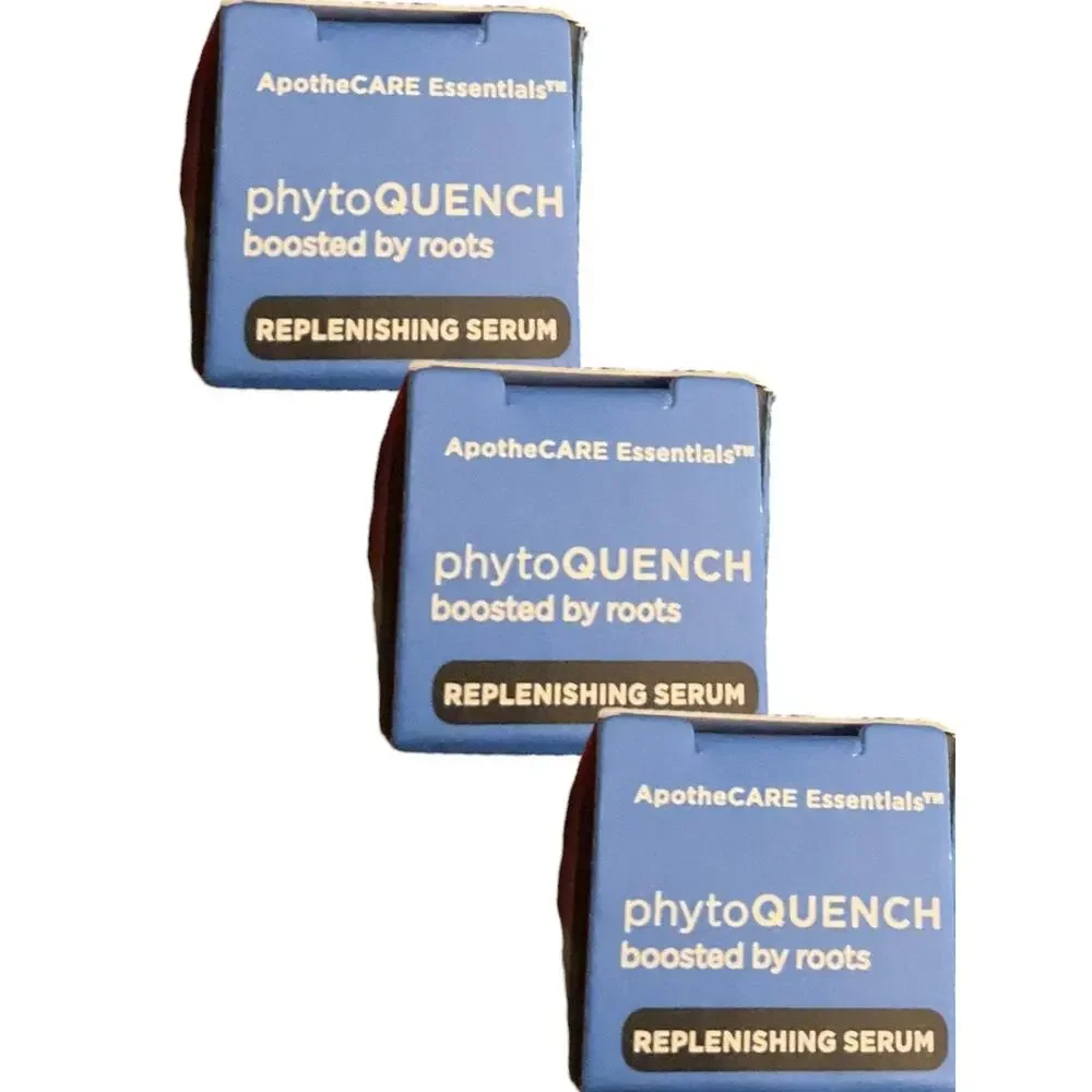 ApotheCare‎ Essentials Phyto QUENCH Lot of 3 NEW Sealed .28fl oz/8.3ml